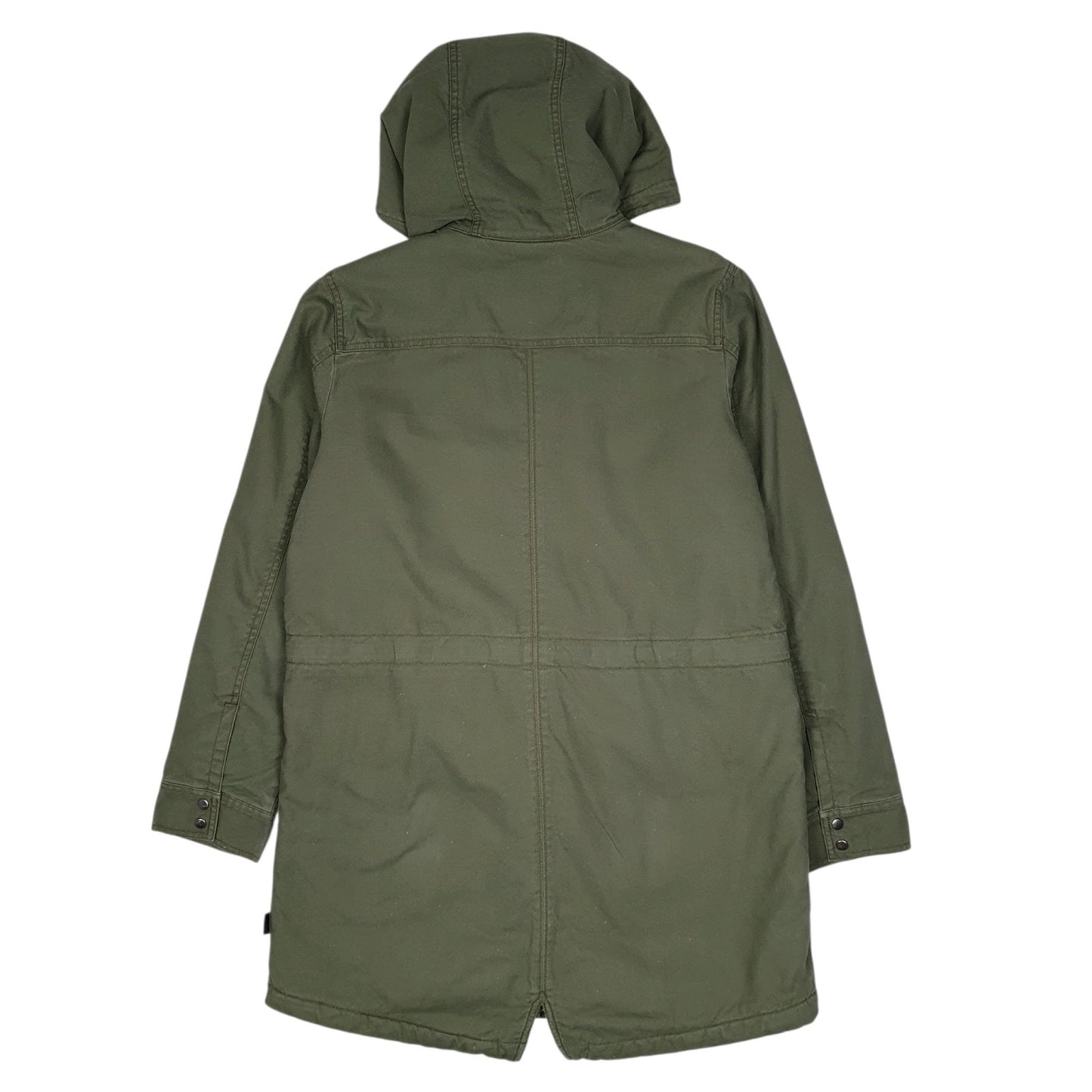 Womens Green Patagonia Sherpa Lined Praire Dawn Longline  Coat