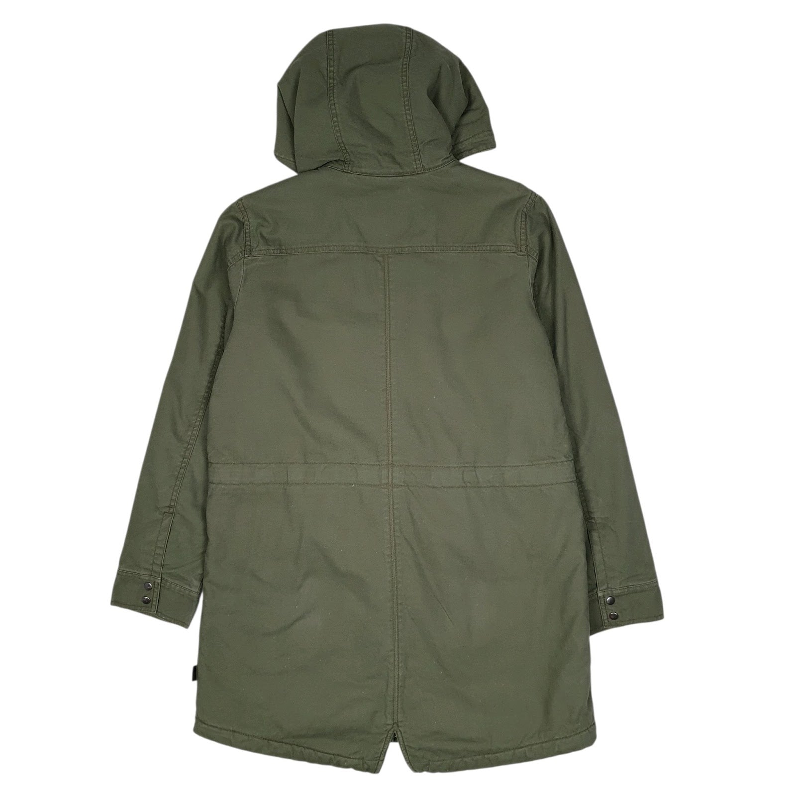 Womens Green Patagonia Sherpa Lined Praire Dawn Longline  Coat