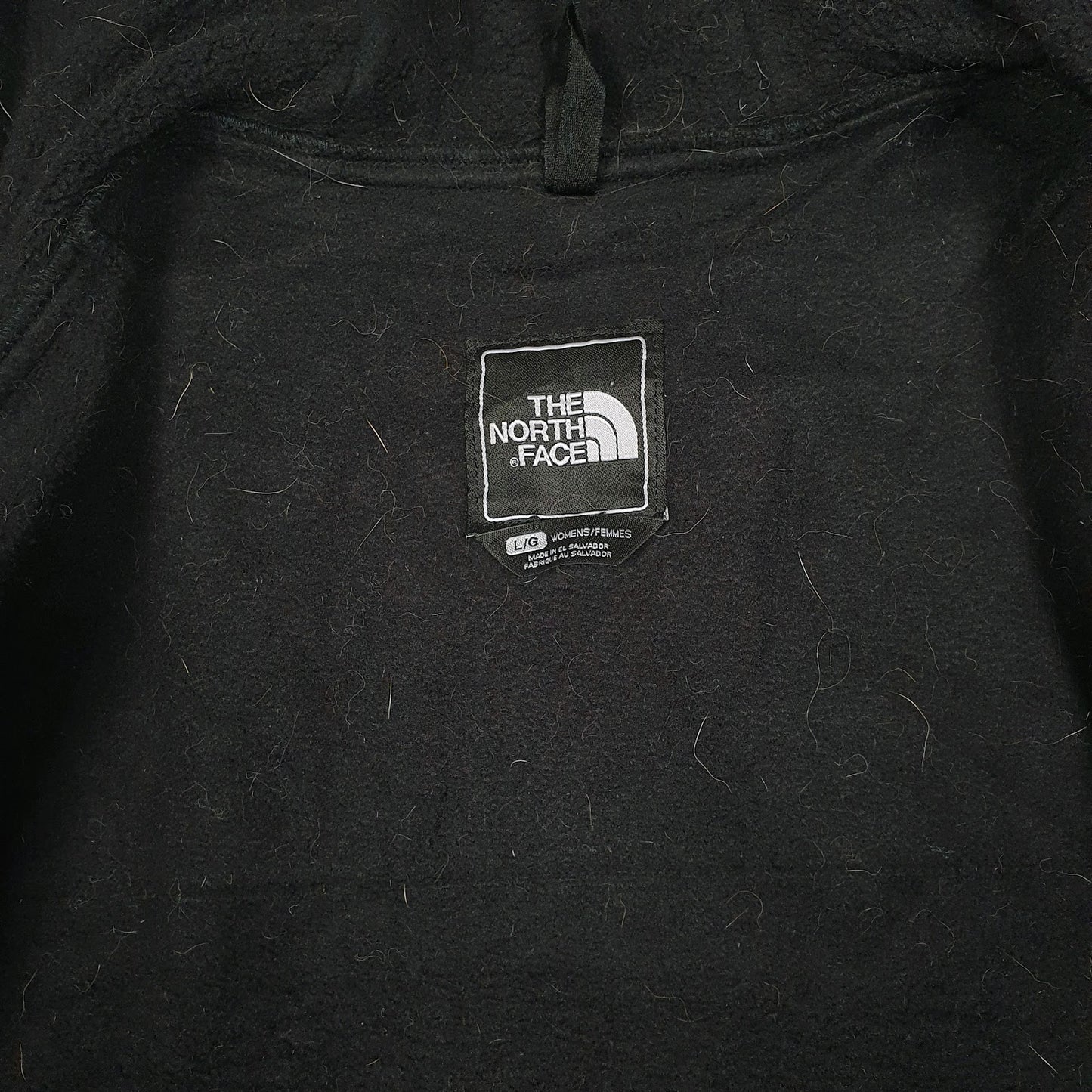 Womens Black The North Face Denali Full Zip Jumper