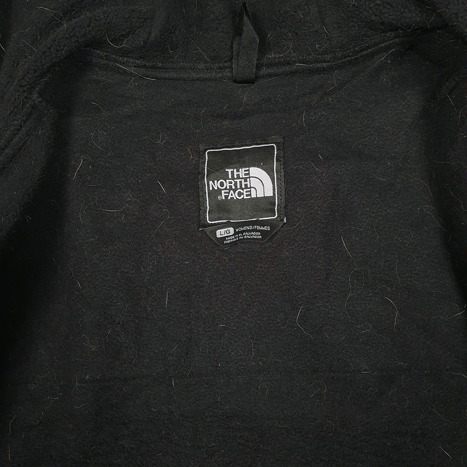 Womens Black The North Face Denali Full Zip Jumper