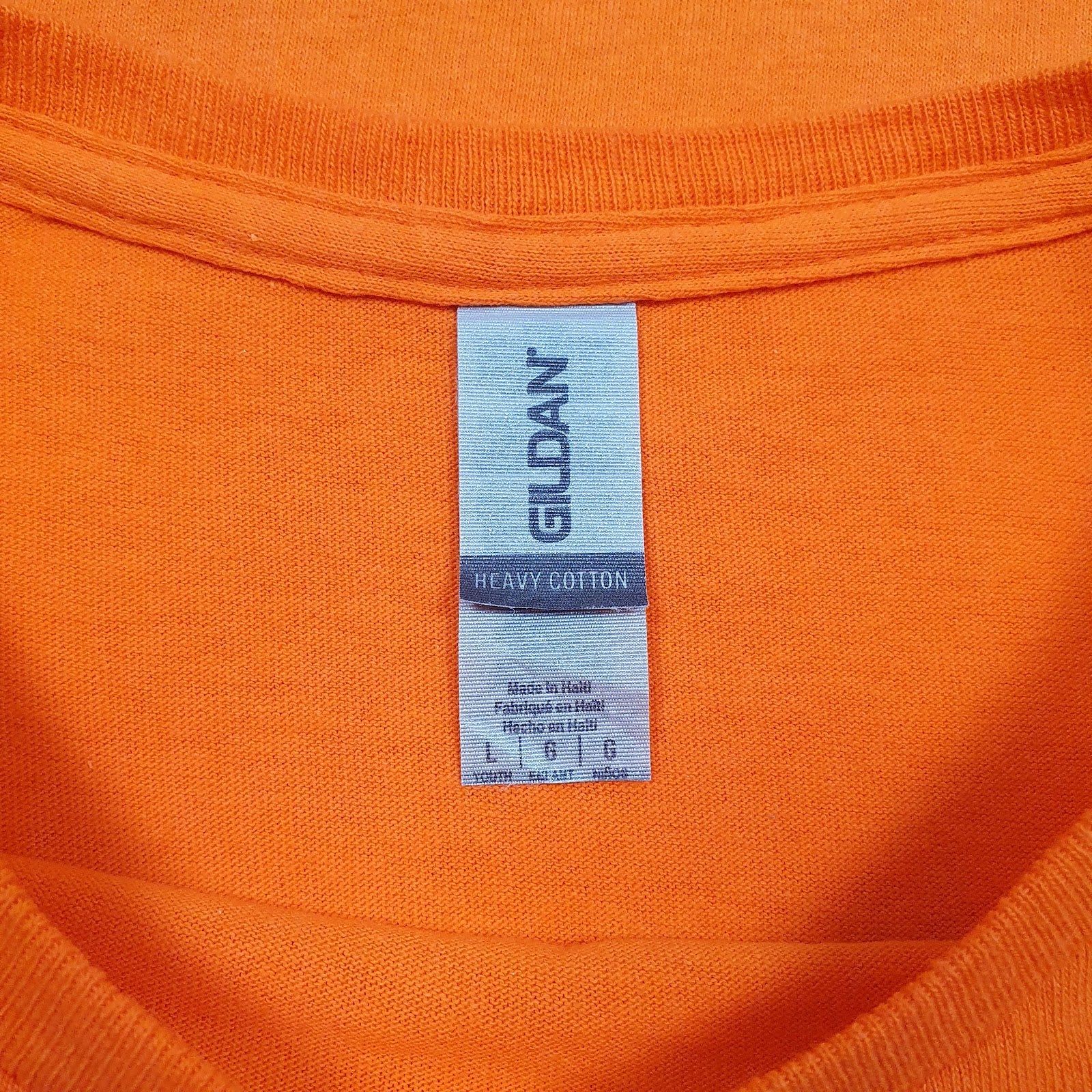 Womens Orange Gildan Peat Sectional Champions  T Shirt