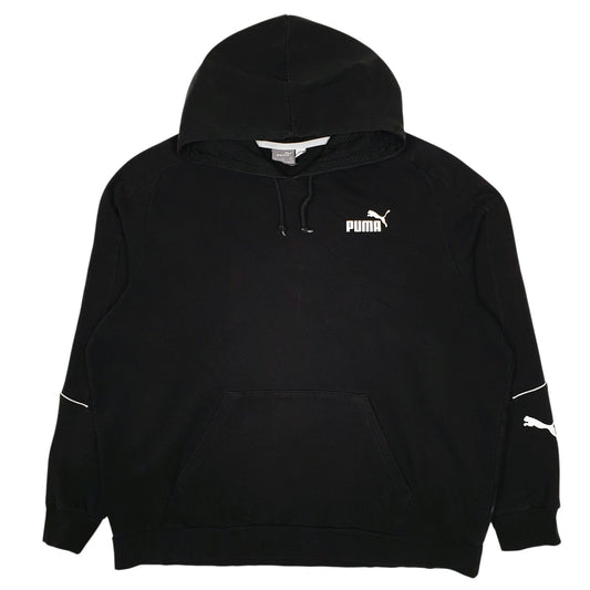 Mens Black Puma  Hoodie Jumper