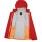 Womens Red The North Face Hyvent Hoodie Coat