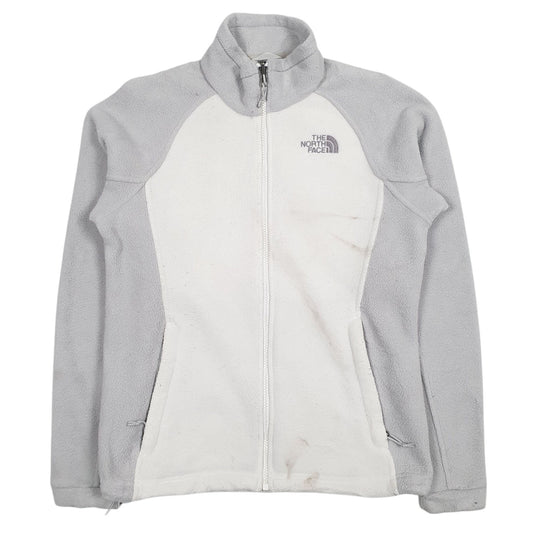 Womens White The North Face  Full Zip Jumper