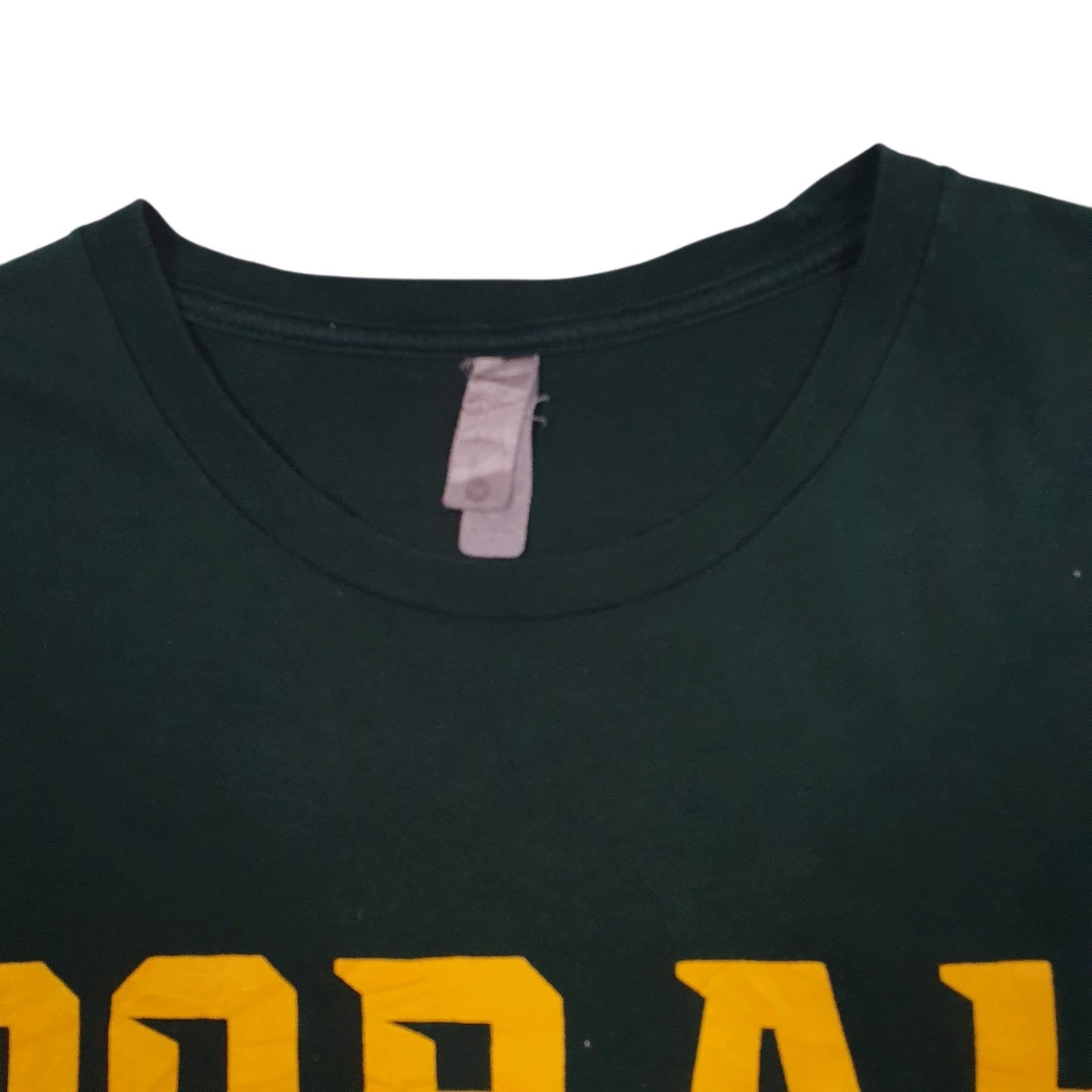 Mens Green Unbranded Borah Football  T Shirt