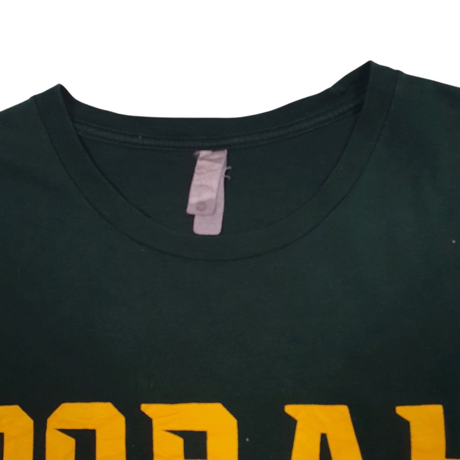 Mens Green Unbranded Borah Football  T Shirt