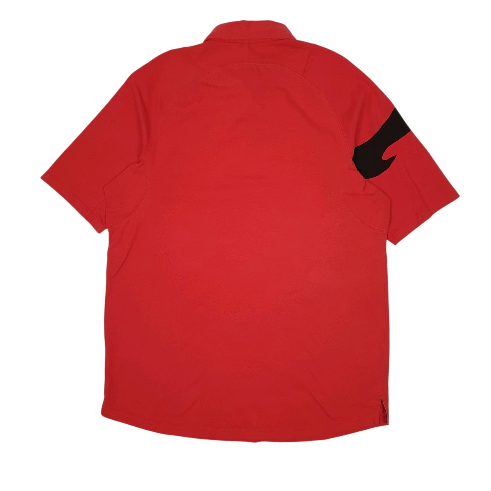 Mens Red Nike Stade Toulousain Rugby Hoodie Polo Shirt