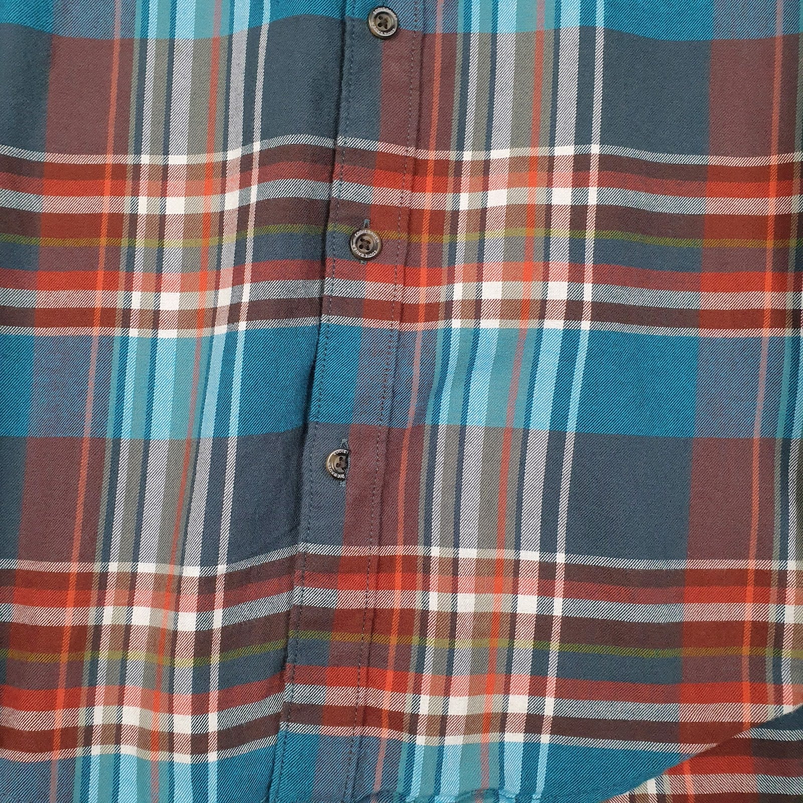 Mens White Eddie Bauer   Shirt
