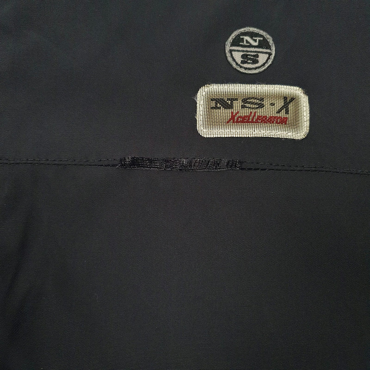 Mens Black North Sail   Coat