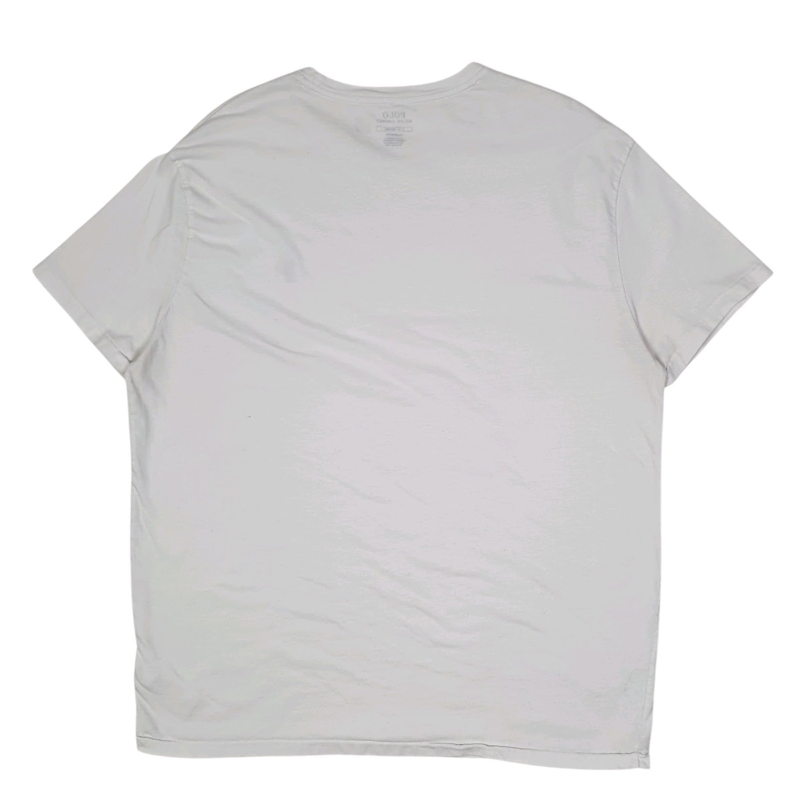 Mens White Polo Ralph Lauren   T Shirt