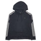 Womens Black Adidas  Hoodie Jumper