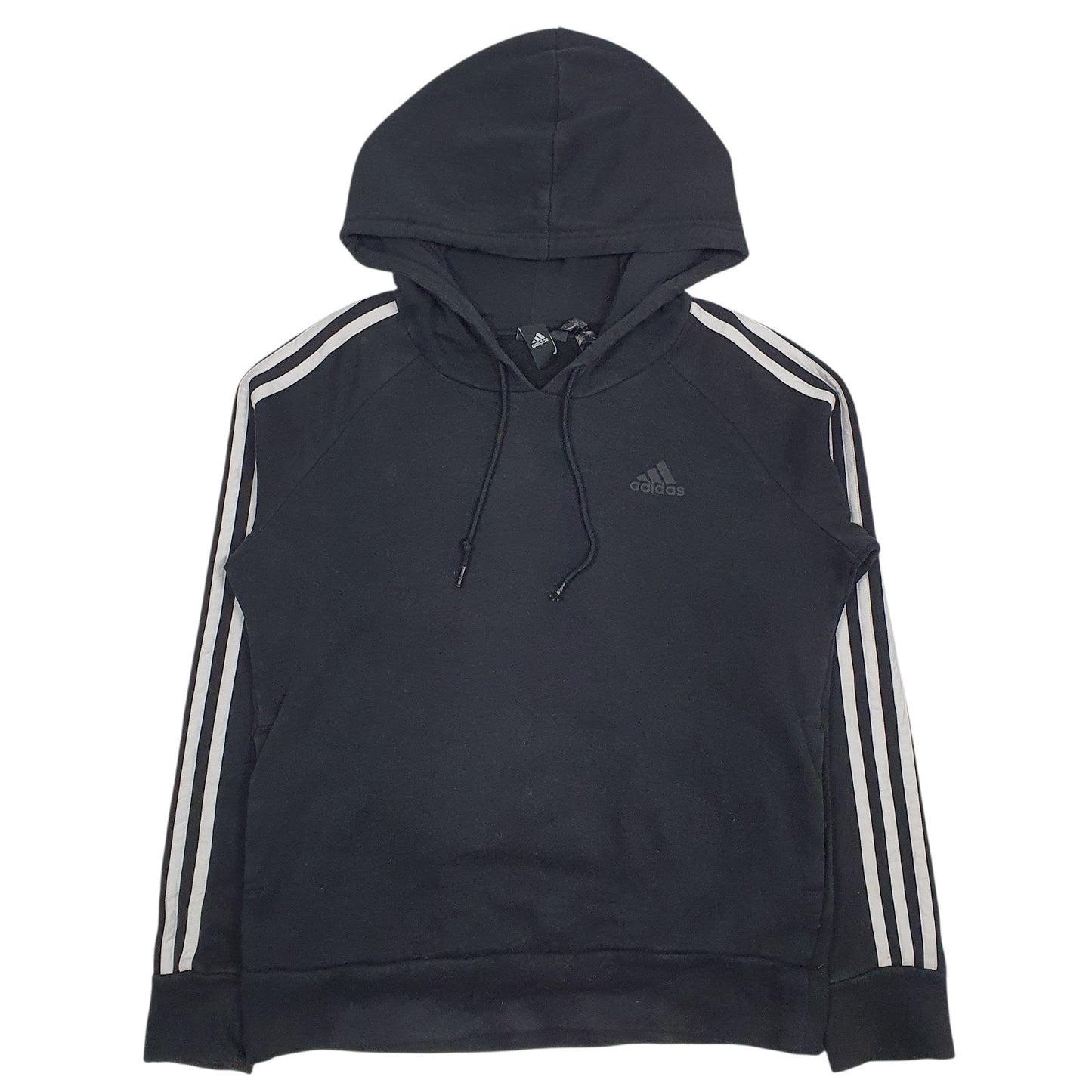 Womens Black Adidas  Hoodie Jumper
