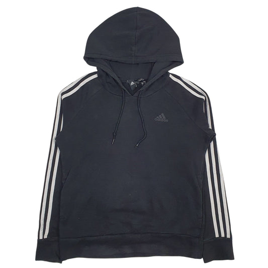 Womens Black Adidas  Hoodie Jumper