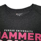 Mens Grey Champion Purdue Univeristy Cancer  T Shirt