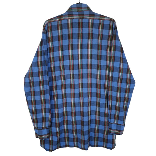 Womens Blue Unbranded Plaid  Dress