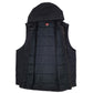 Mens Navy Wrangler Vest Bodywarmer Workwear Hoodie  Coat