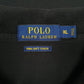 Mens Black Polo Ralph Lauren Pima Soft Touch Hoodie Polo Shirt