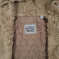 Mens Beige Levis Fishtail Padded  Coat