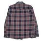 Mens Grey Red Head Flannel  Shirt
