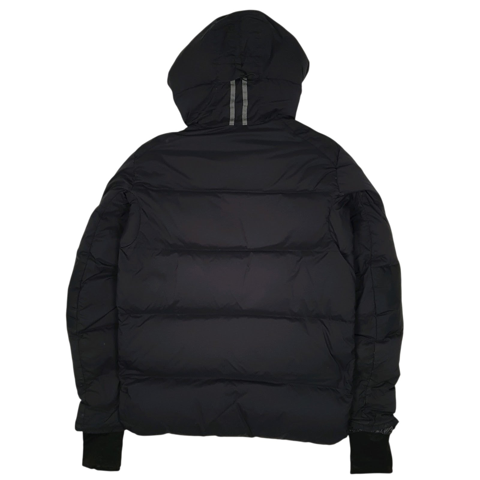 Mens Black Canada Goose Armstrong Parka Crewneck Coat