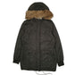 Mens Green Levis Sherpa Lined Hoodie Coat