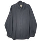 Mens Grey L.L.Bean Flannel Long Sleeve Shirt