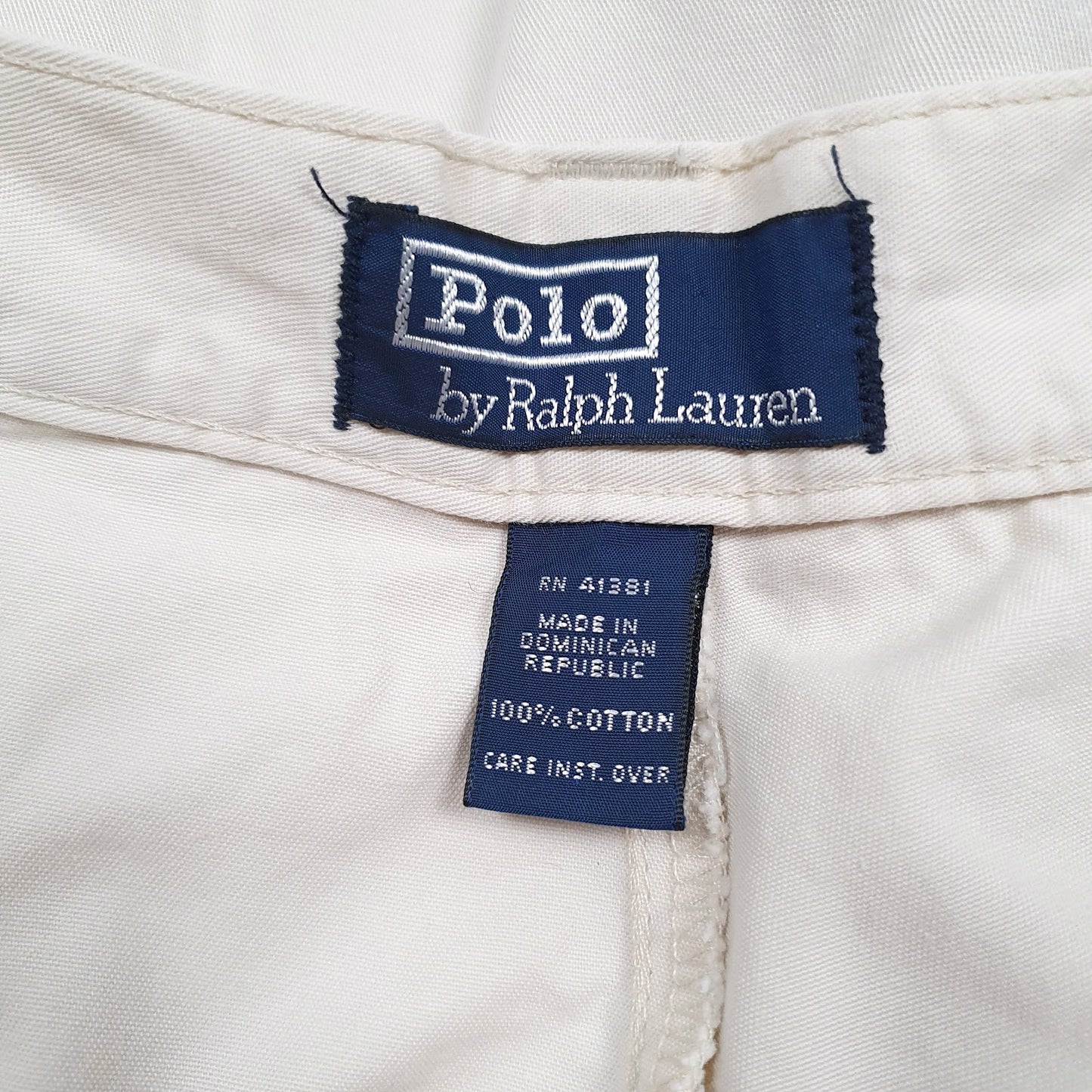 Mens Cream Polo Ralph Lauren   Trousers