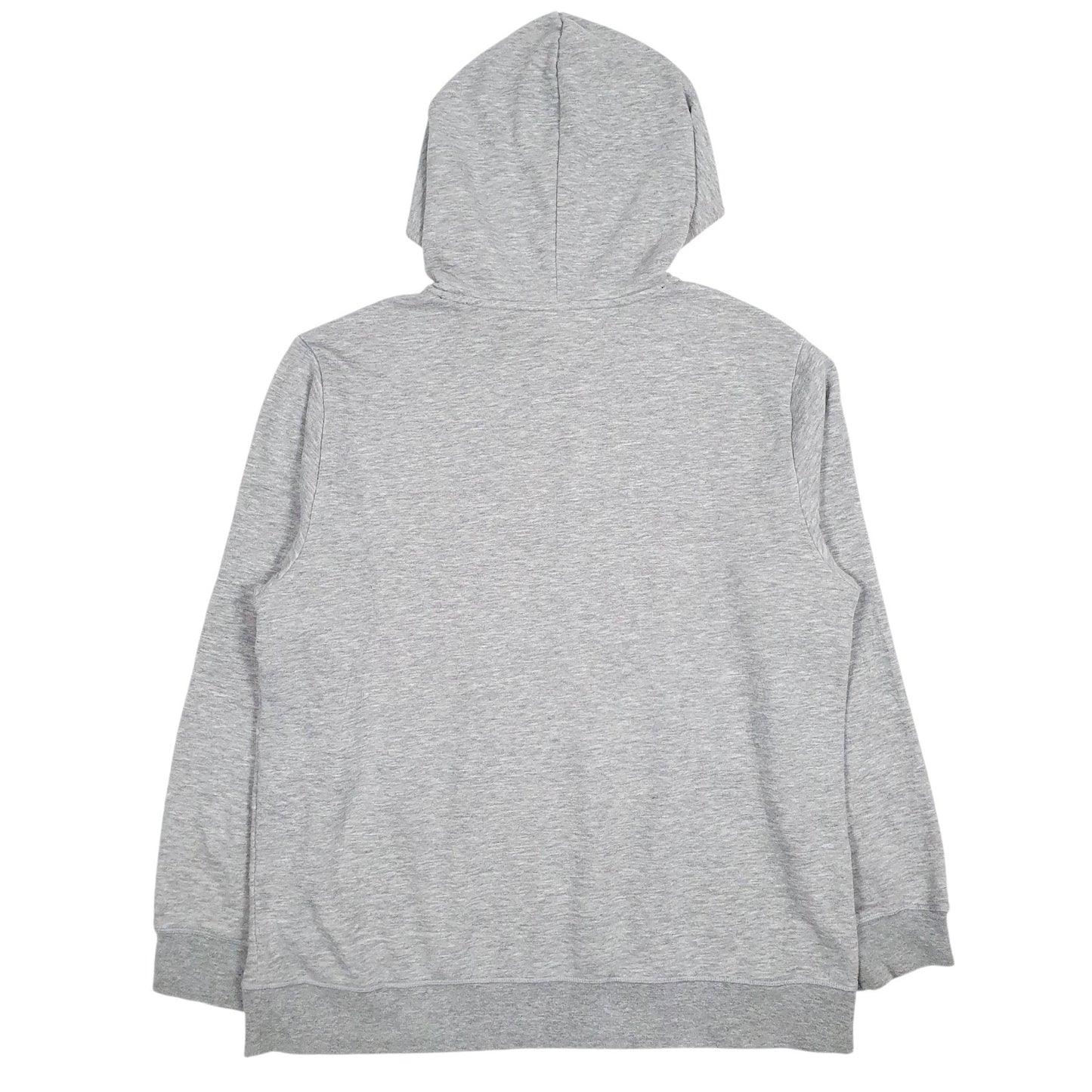 Mens Grey Reebok Spellout Hoodie Jumper