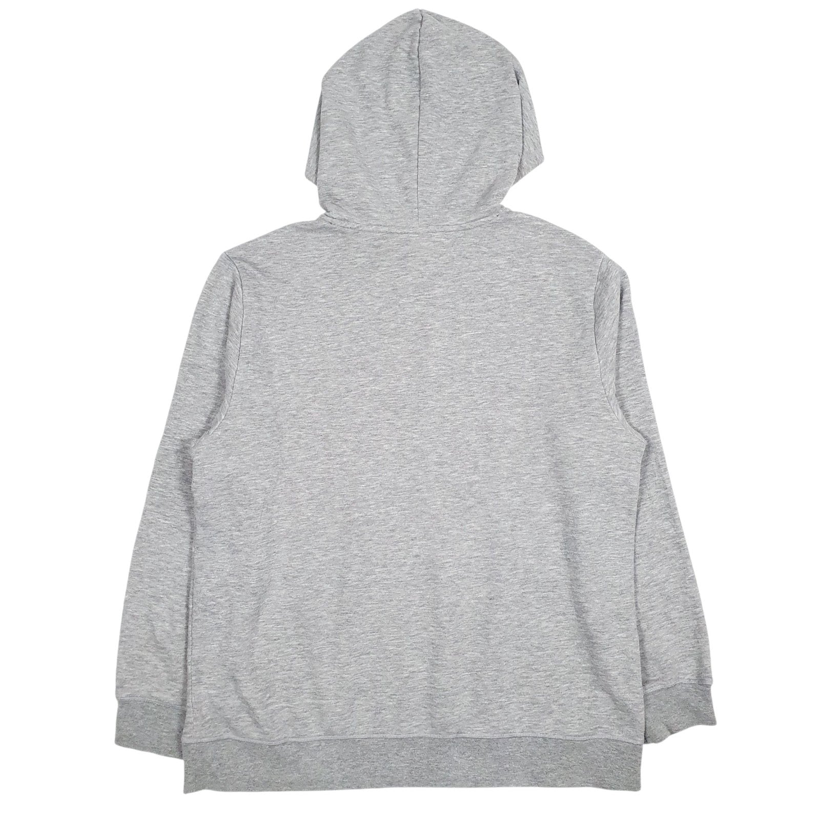 Mens Grey Reebok Spellout Hoodie Jumper