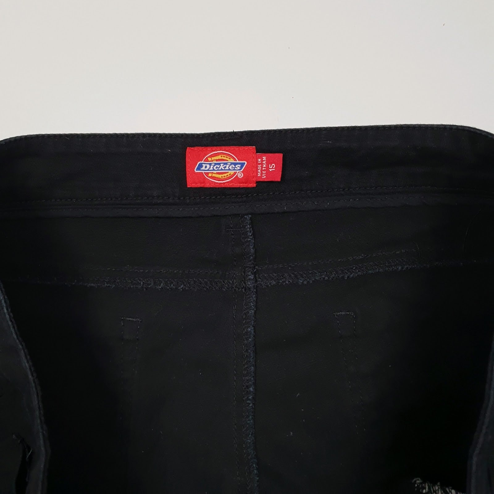 Womens Black Dickies   Trousers