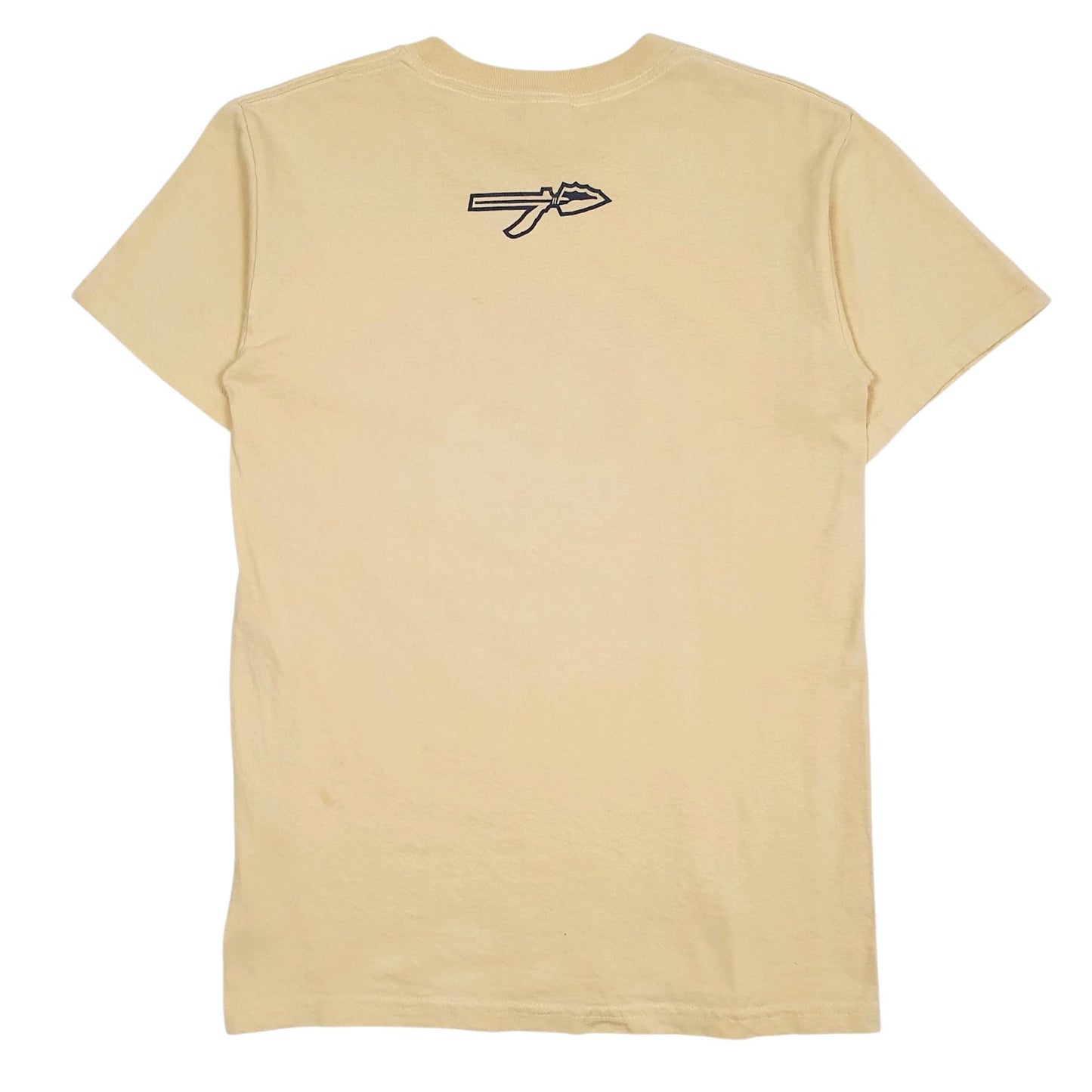 Mens Yellow Gildan   T Shirt