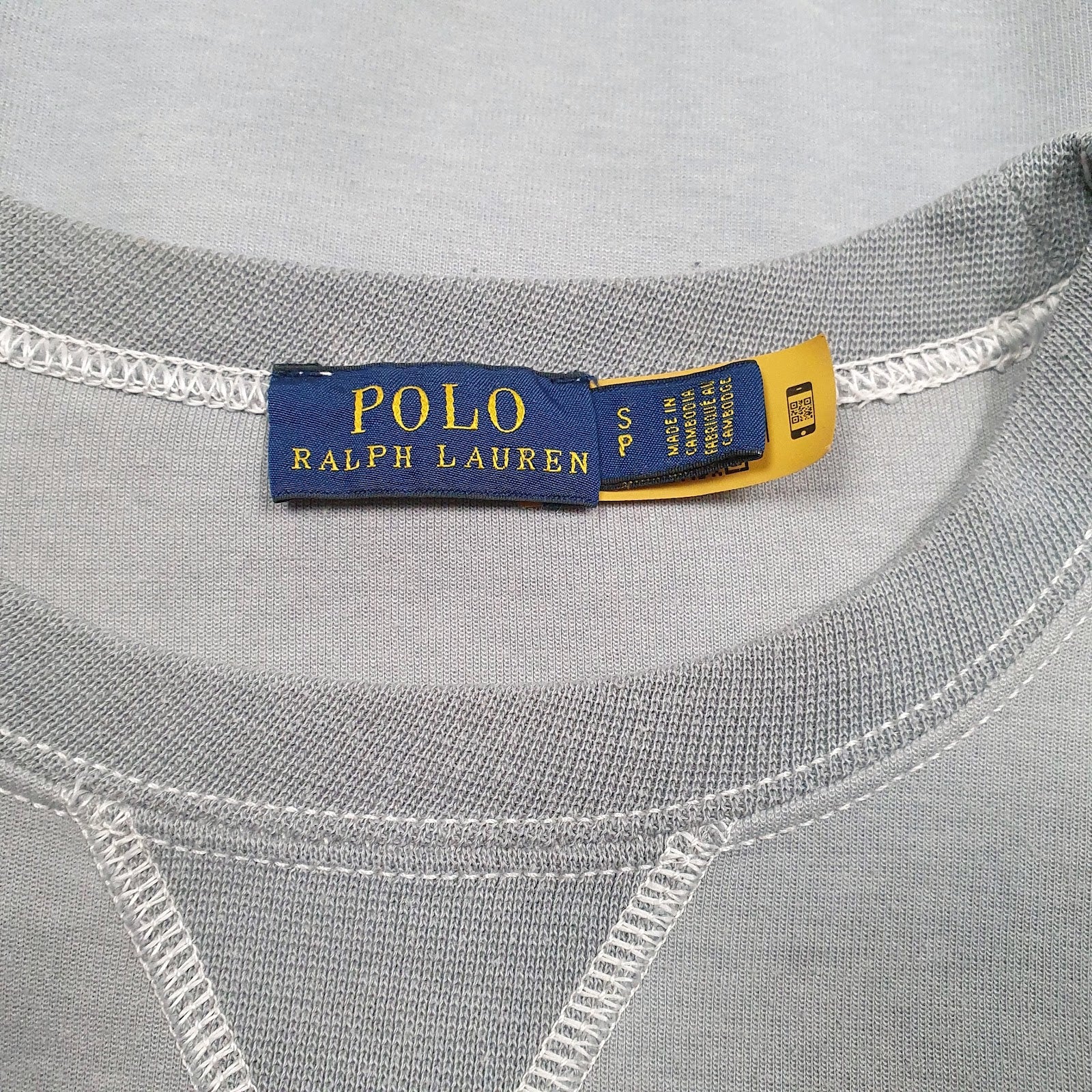Mens Grey Polo Ralph Lauren  Crewneck Jumper