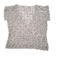 Womens Grey Unbranded Knit V Neck Jumper