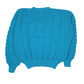 Womens Blue Unbranded Knit Crewneck Jumper