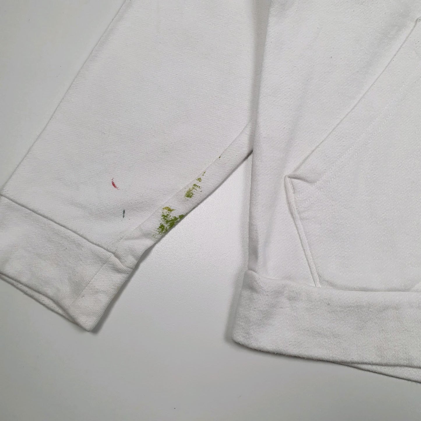 Womens White Adidas  Hoodie Jumper
