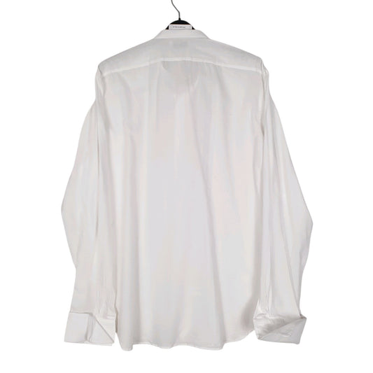 Mens White Pierre Cardin Tuxedo Formal Bowtie  Shirt