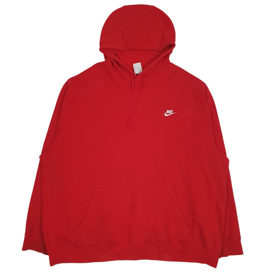 Mens Red Nike  Hoodie Jumper