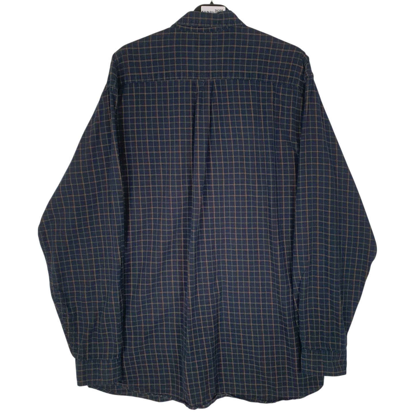 Mens Navy L.L.Bean Flannel  Shirt