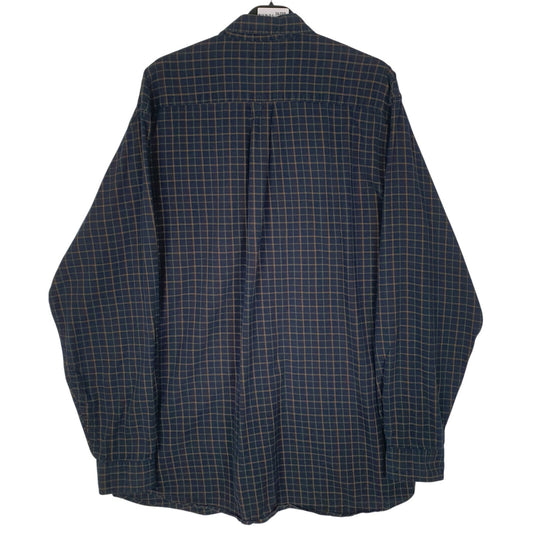 Mens Navy L.L.Bean Flannel  Shirt