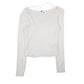 Womens White Unbranded  Crewneck Jumper