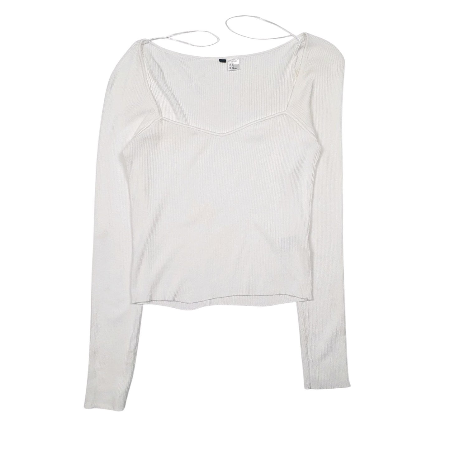 Womens White Unbranded  Crewneck Jumper