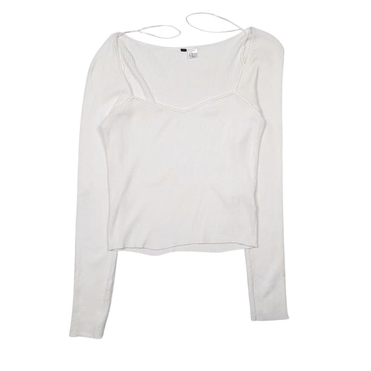 Womens White Unbranded  Crewneck Jumper