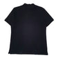 Mens Black Burberry   Polo Shirt