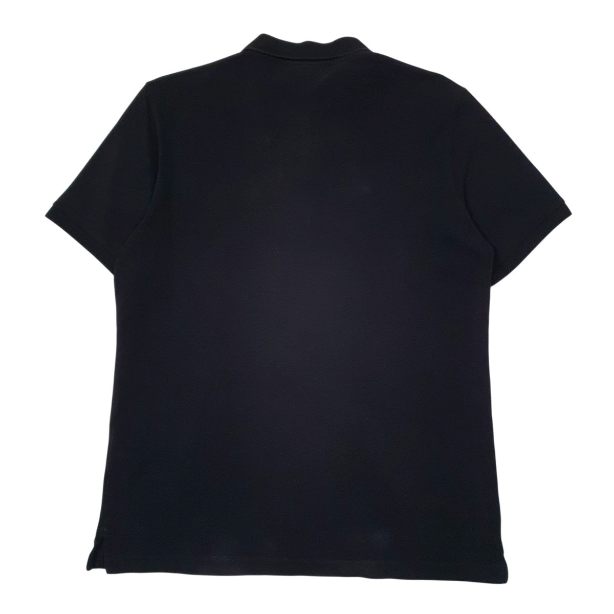 Mens Black Burberry   Polo Shirt