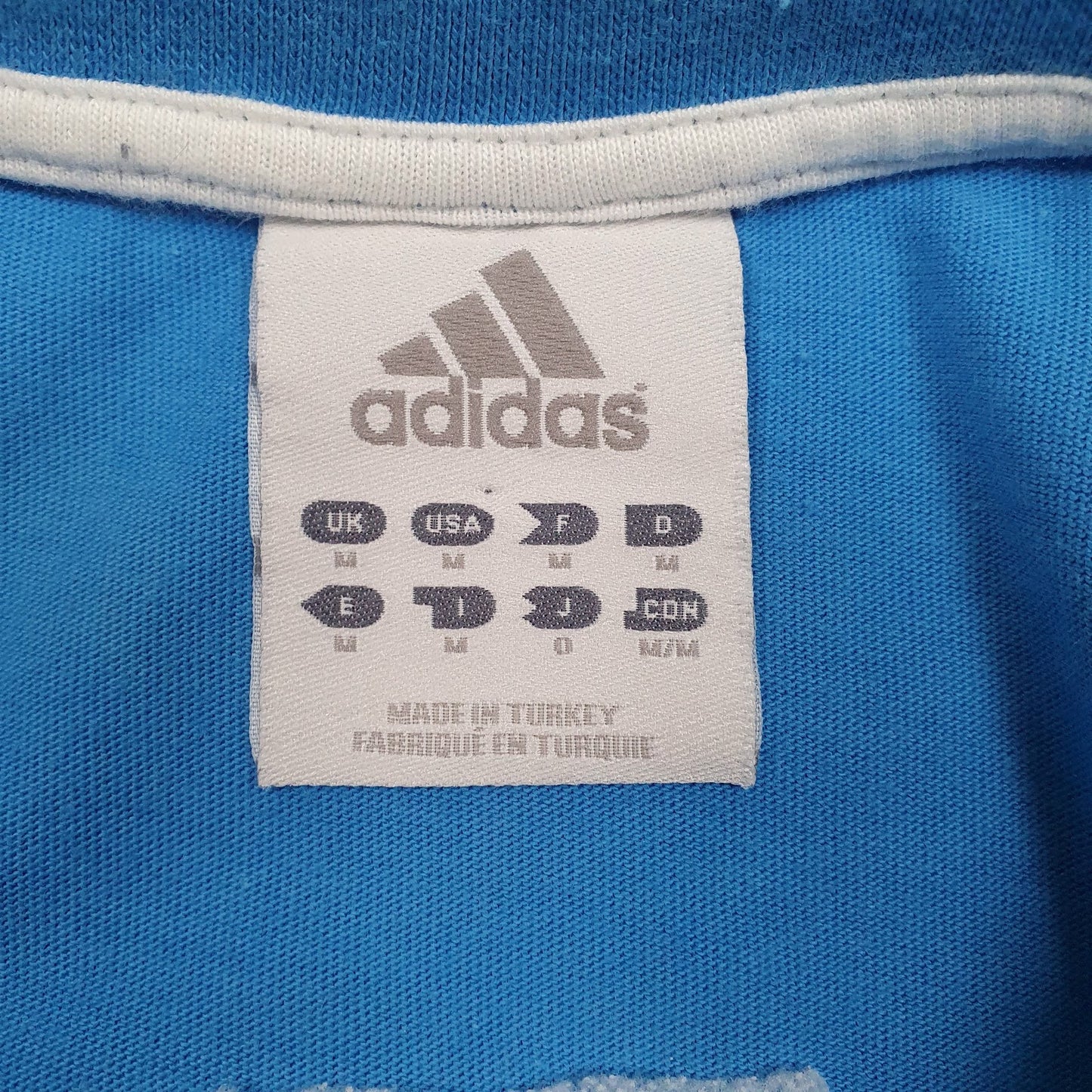 Mens Blue Adidas London 2012 Olympics  T Shirt