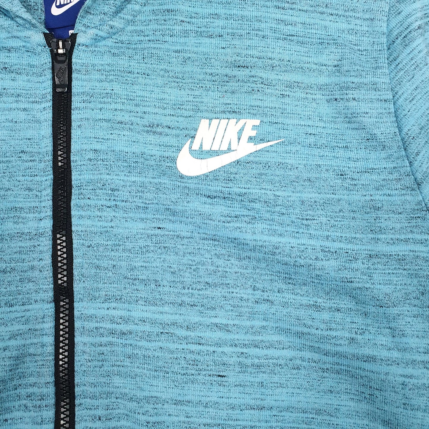 Mens Blue Nike  Full Zip Jumper