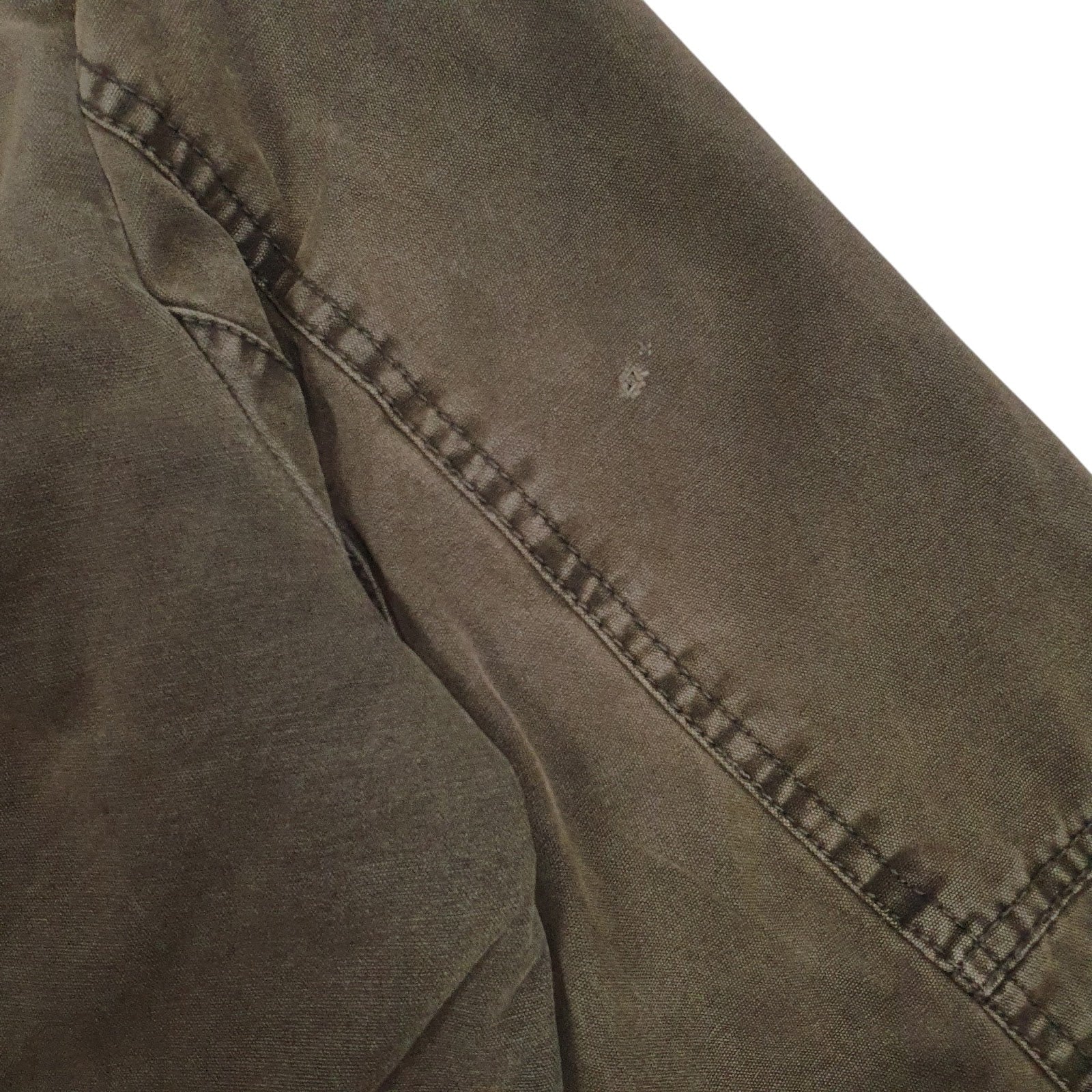 Mens Green Levis Sherpa Lined  Coat