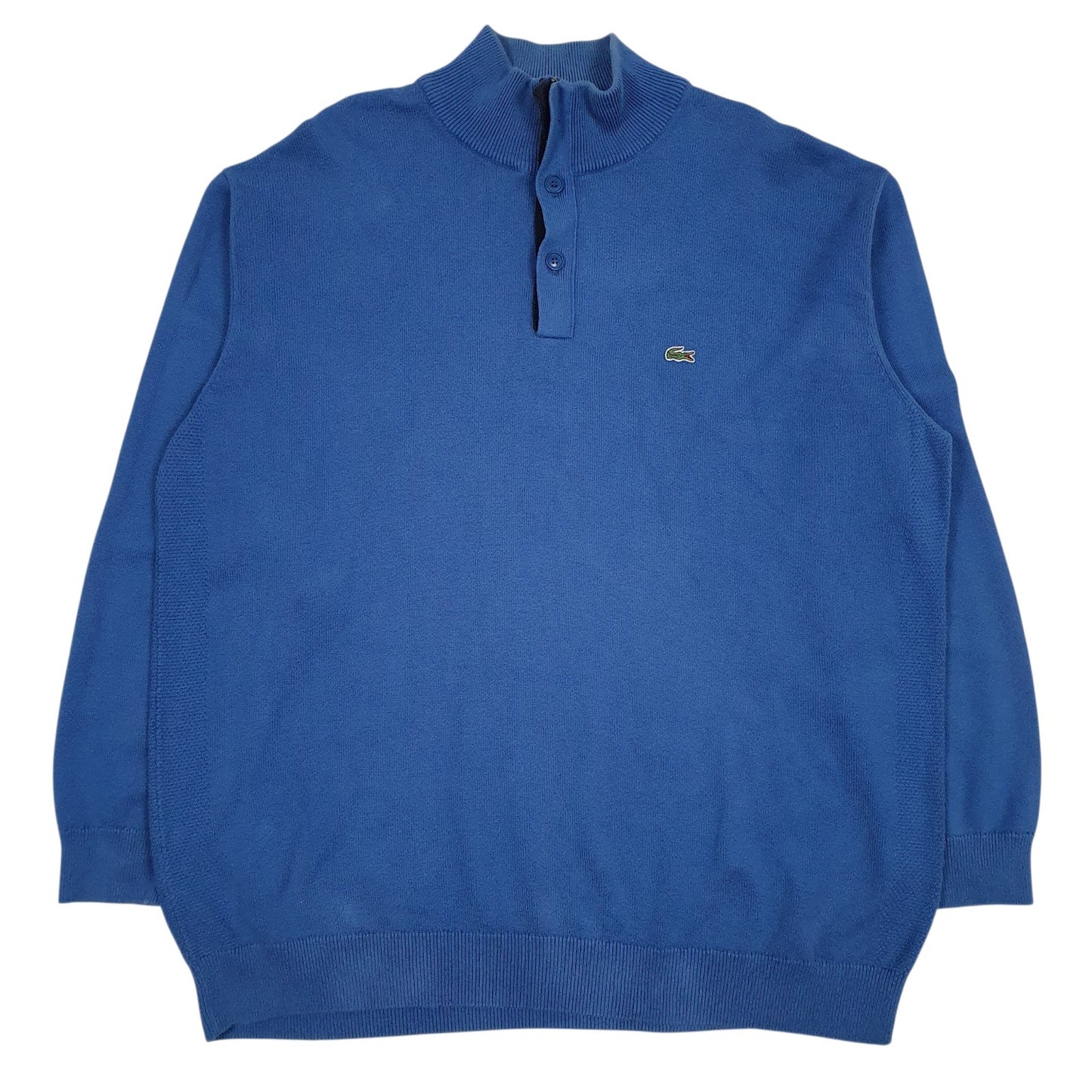 Mens Blue Lacoste  Quarter Zip Jumper