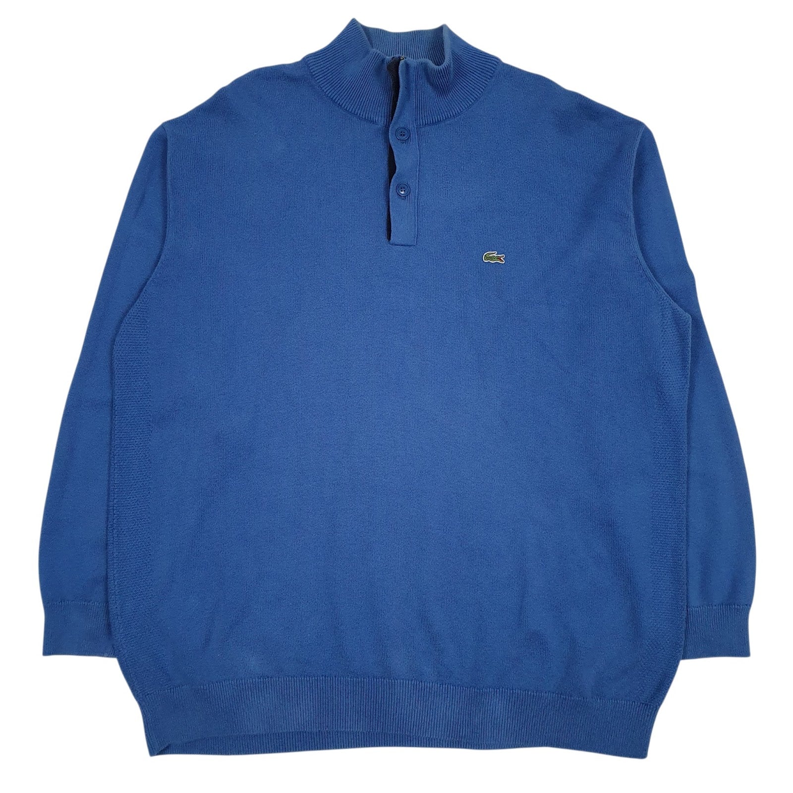 Mens Blue Lacoste  Quarter Zip Jumper