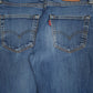 Mens Blue Levis  Crewneck Jeans